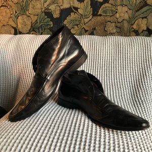 Louis Vuitton leather booties